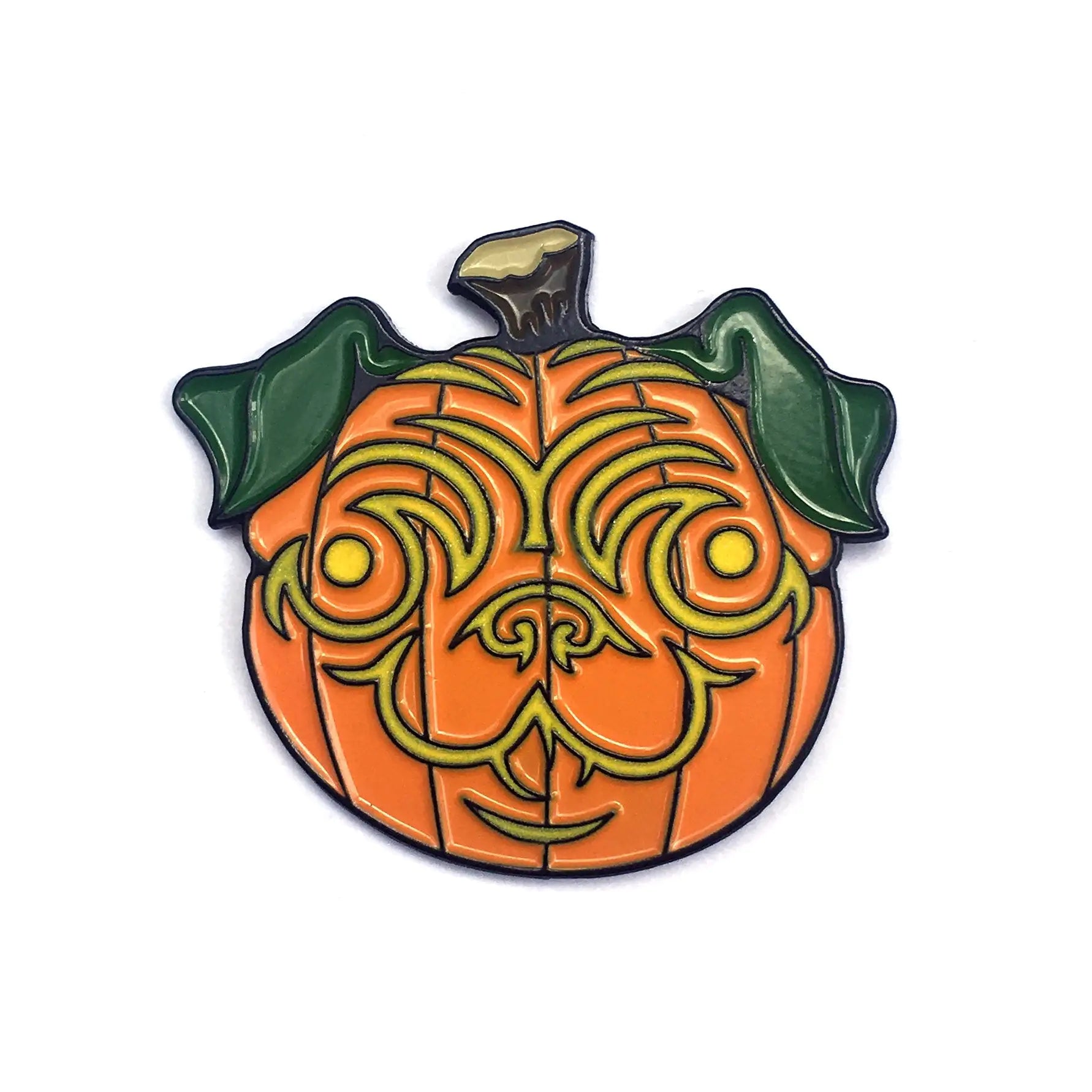 Pumpkin Pug Fridge Magnet - Halloween Plaza