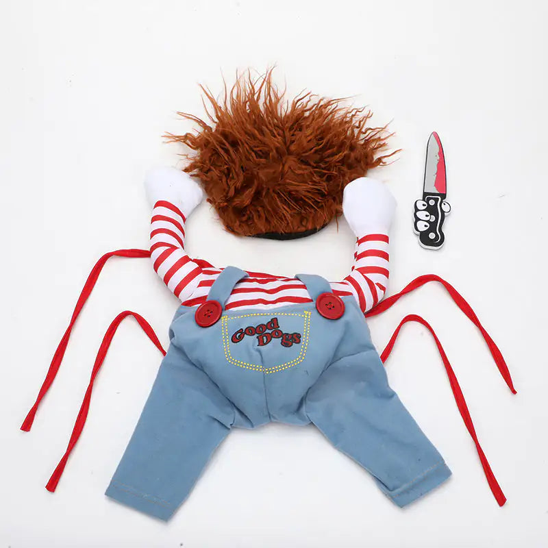 Chucky Pet Costume - Halloween Plaza