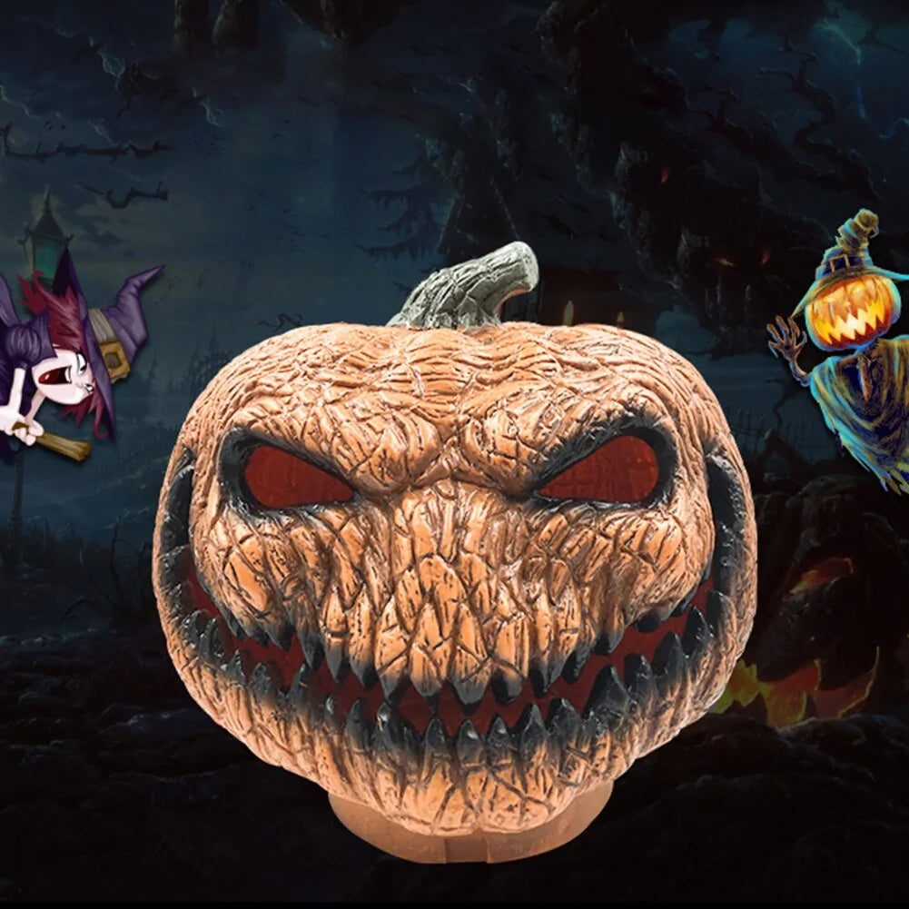 Evil Pumpkin Halloween Party Lamp - Halloween Plaza