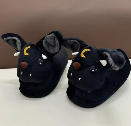 Halloween Horror Plush Slippers - Halloween Plaza