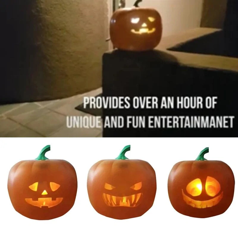 Halloween Pumpkin Projection Lamp - Halloween Plaza