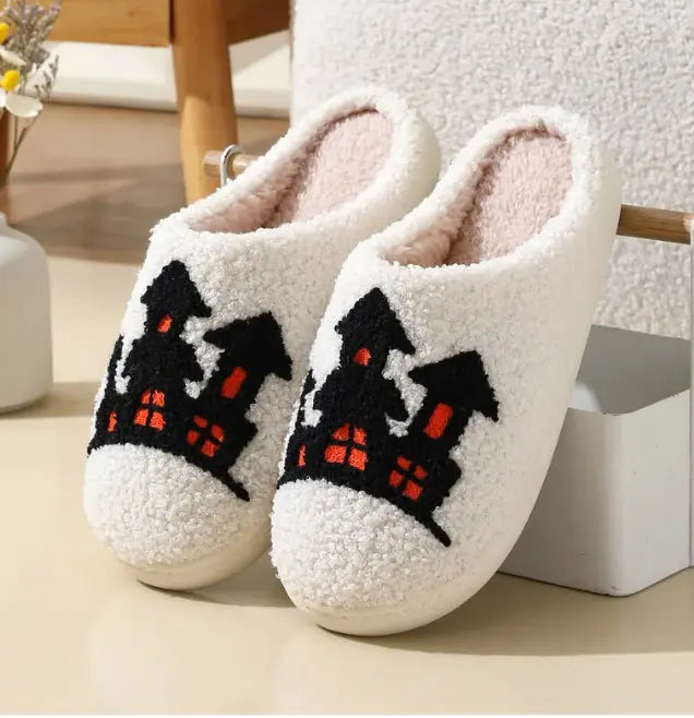 Halloween Spider Slippers - Halloween Plaza