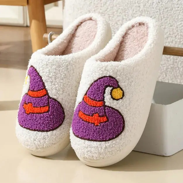 Halloween Spider Slippers - Halloween Plaza