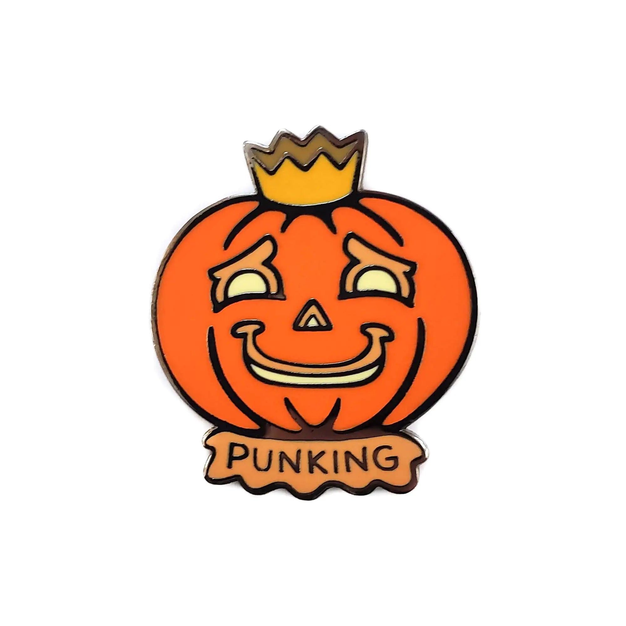 Pun King Pumpkin Needle Minder - Halloween Plaza