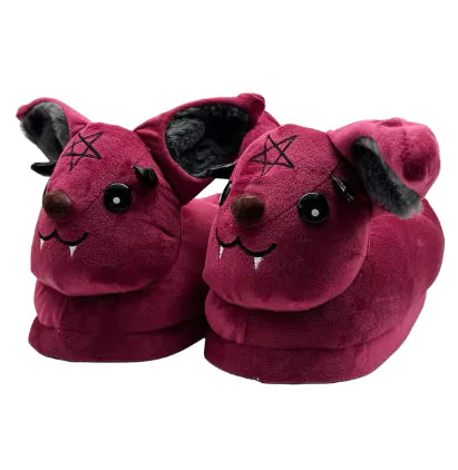 Halloween Horror Plush Slippers - Halloween Plaza