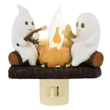 Halloween Ghost Bonfire Night Light - Halloween Plaza