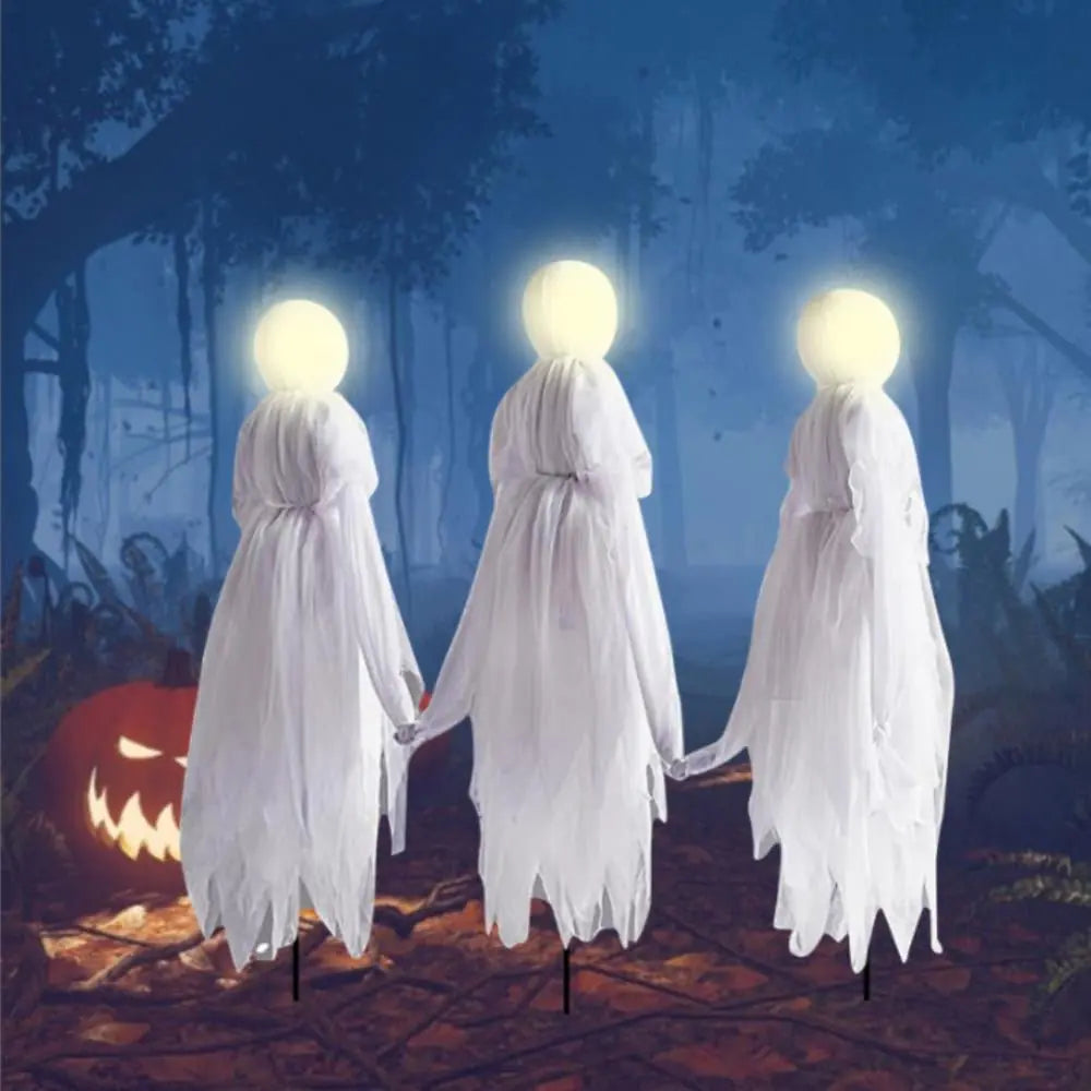 Holding Hands Ghost For Halloween Decoration - Halloween Plaza