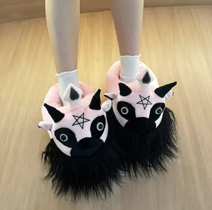 Halloween Horror Plush Slippers - Halloween Plaza