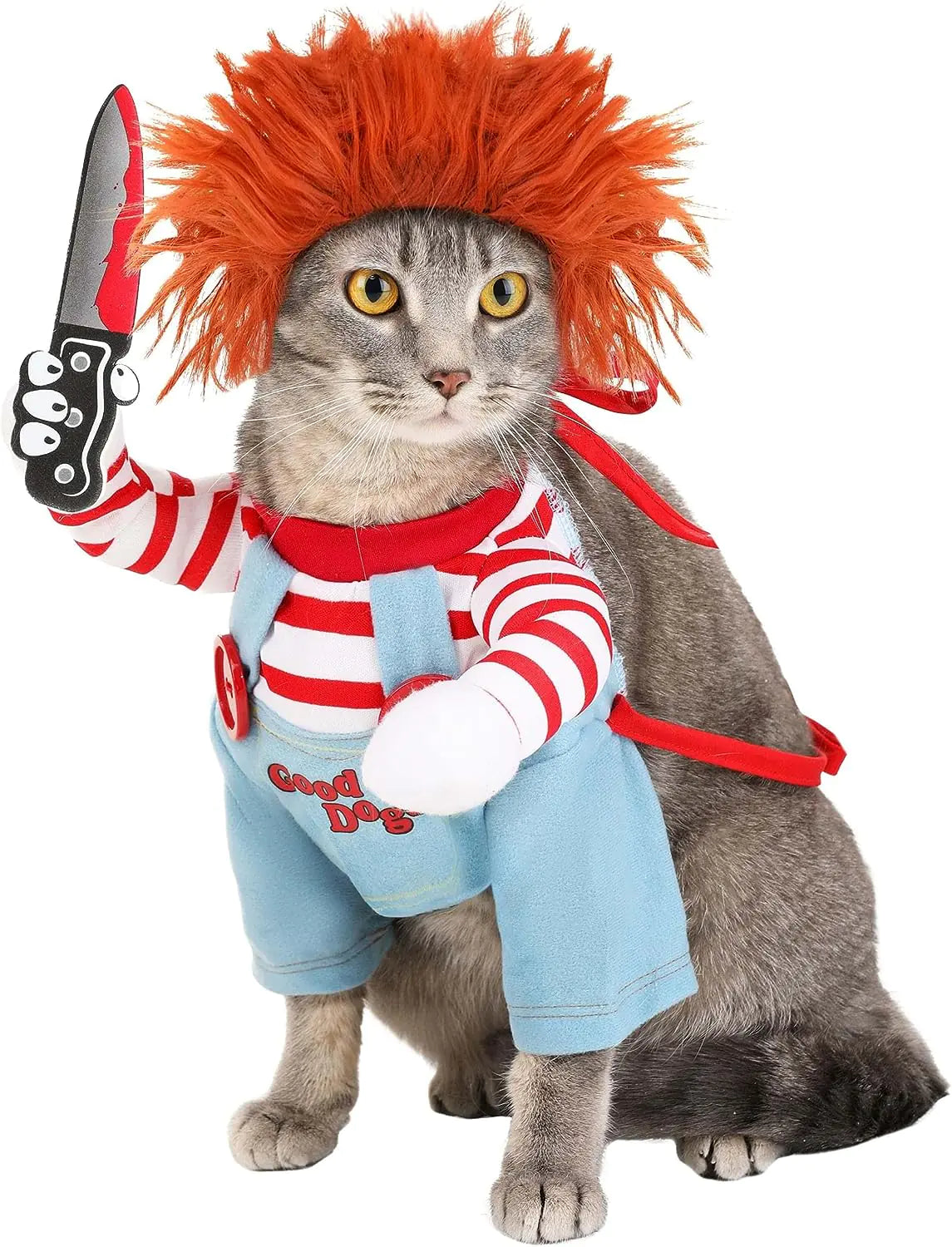 Chucky Pet Costume - Halloween Plaza